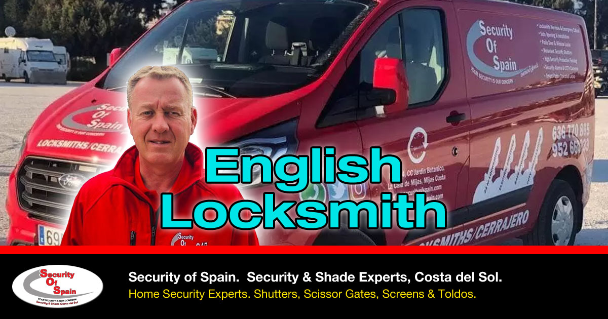 English Locksmith Services - Mijas Costa, Costa del Sol